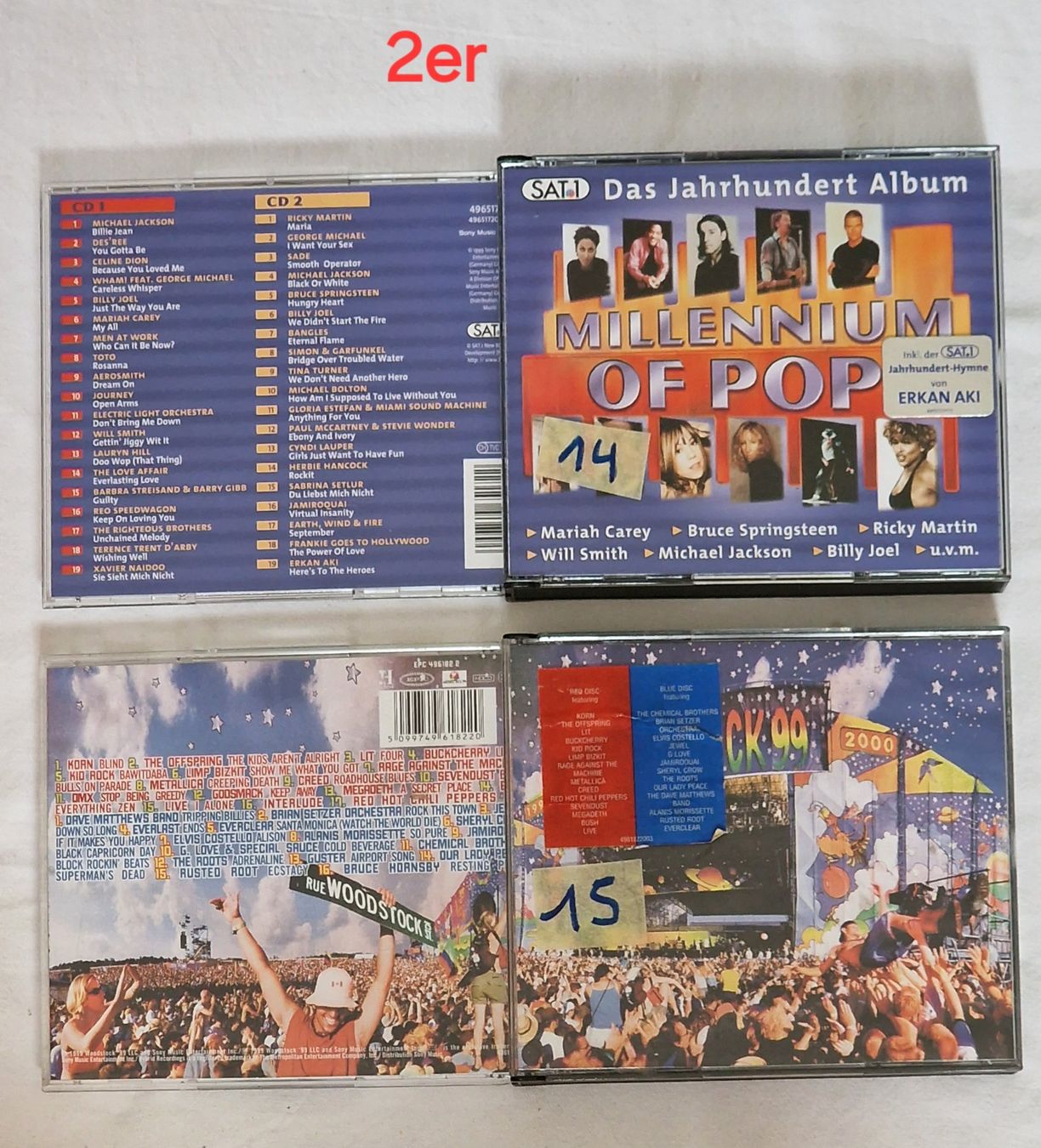 CD: Rock und Sampler 18 CDs, auch einzeln möglich – Usato da Uitikon Waldegg venduto da Smeragol 5