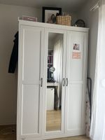 Weisser Ikea Kleiderschrank- Songesand