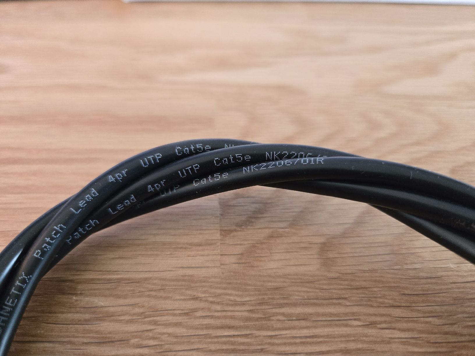 Kabel: RJ-45 RJ-45 Ethernet kabel Cat. 5e 1m. – Gebraucht aus Biberist von Volo28 1