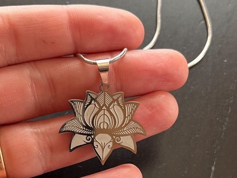 Ciondoli: Amulett/ Anhänger Lotus – Nuovo (secondo la descrizione) da Gams venduto da Mariawicca 2