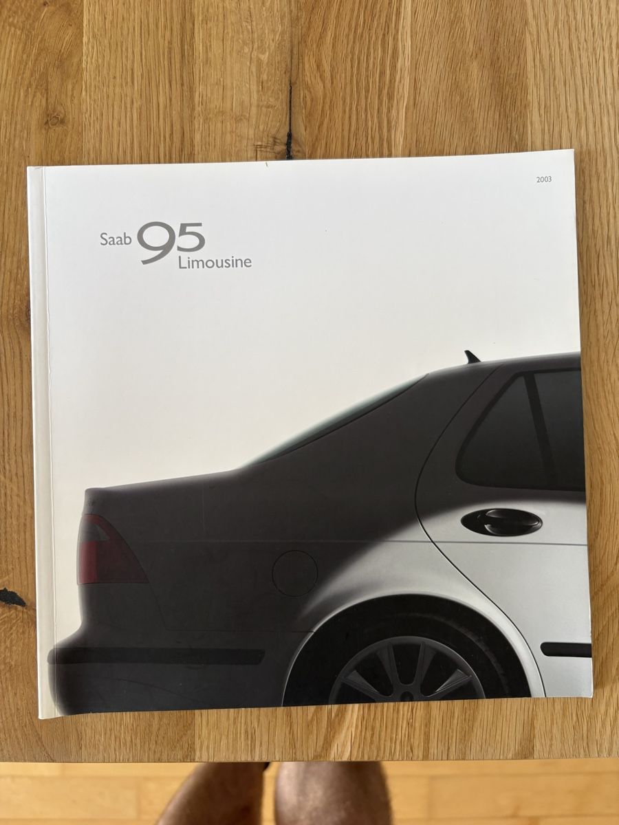 Saab Documenti: 3 Saab 95 Broschüren Limousine 2003 – Usato da Rikon im Tösstal venduto da Spellbinder 4