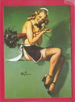 PIN UP GIRL, STAUBWEDEL