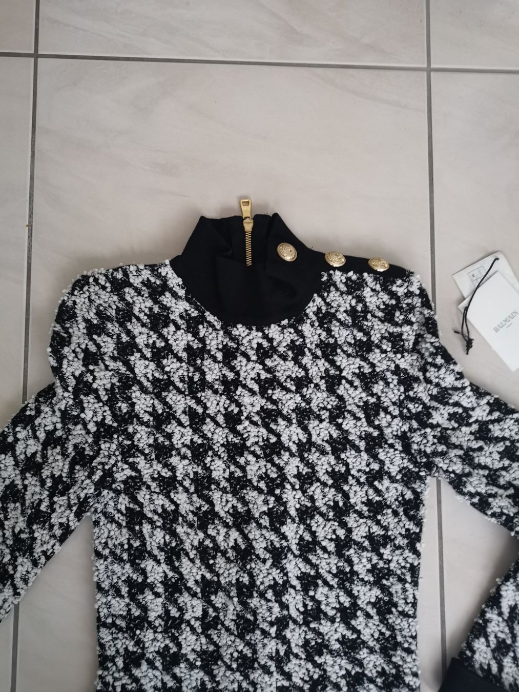 Balmain Vestiti: Balmain Mini Strickkleid 36 – Usato da Fehraltorf venduto da freeform2020 2