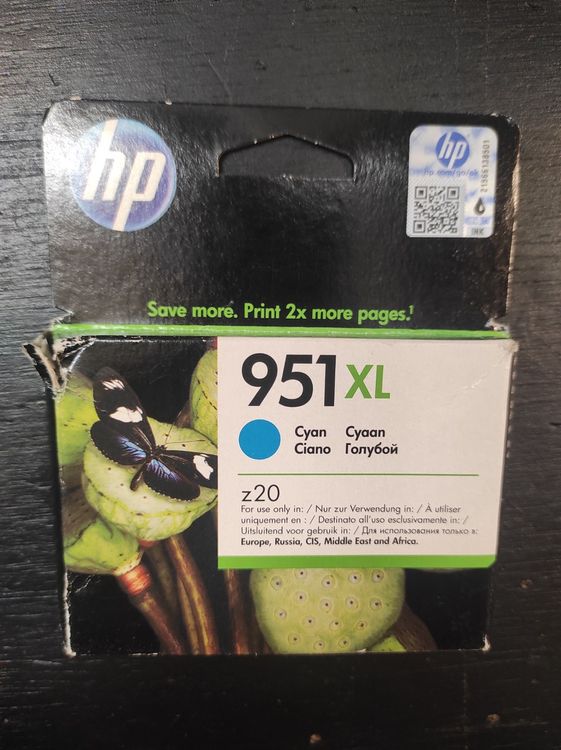 Druckerpatrone HP 951 XL cyan | Kaufen auf Ricardo