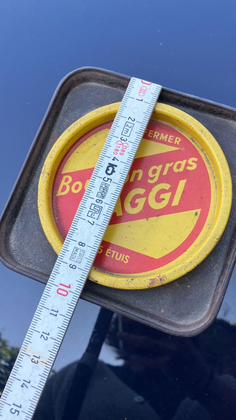 Barattoli: Blechdose MAGGI 10cm boite vintage – Usato da St-Cierges venduto da LeRegain 6