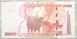 Ouganda 20000 Shillings UNC