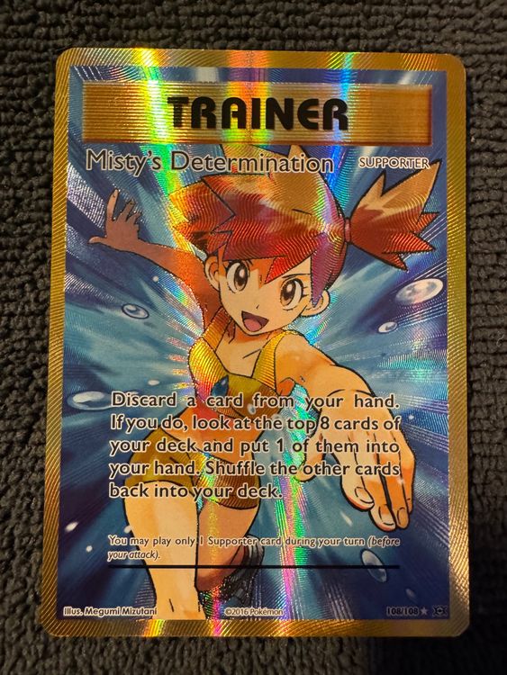 Pokemon Evolutions Mistys Determination Trainer Fullart ENG (Gebraucht ...