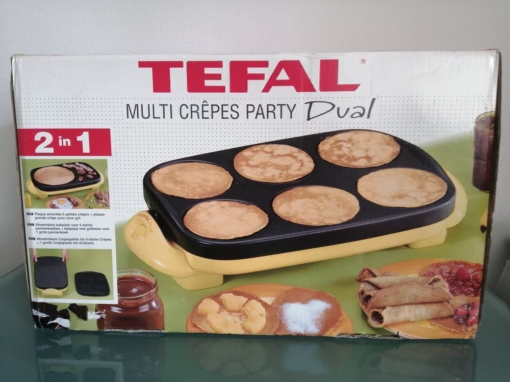 Tefal Multi Crepes Party Dual | Acheter sur Ricardo