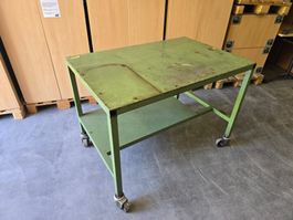 Massiver Transport/Lageragen mit 2 Etagen 120x80 H: 89cm