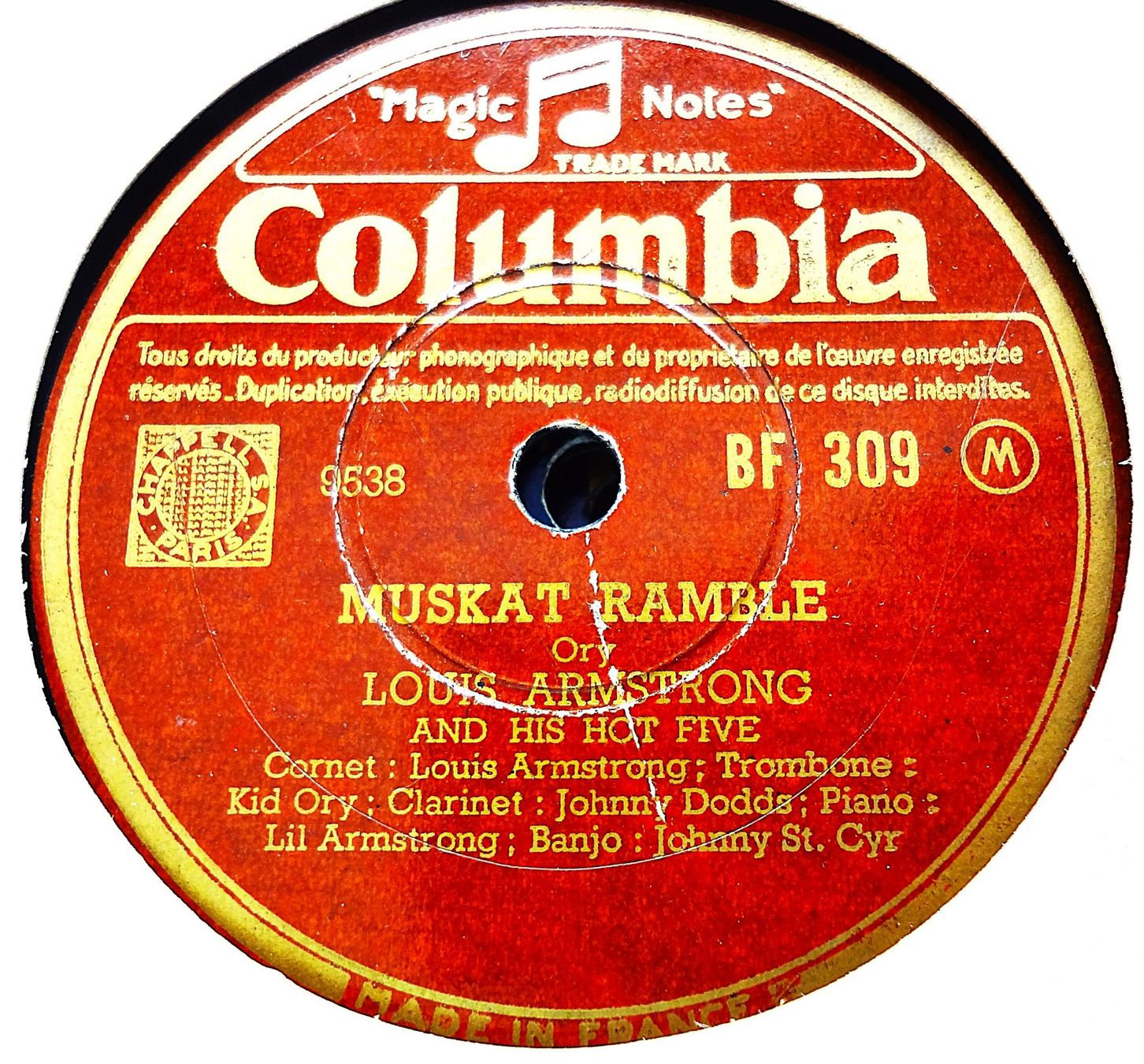 Schallplatten: Louis Armstrong, Album mit 12 Jazz Schellackplatten – Gebraucht aus Hemishofen von Phonomandy 7