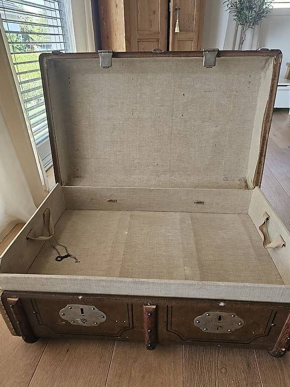 Reisekoffer: Antiker Koffer 75 x 50 cm – Gebraucht aus Buchs AG von GoldenEaqle 2