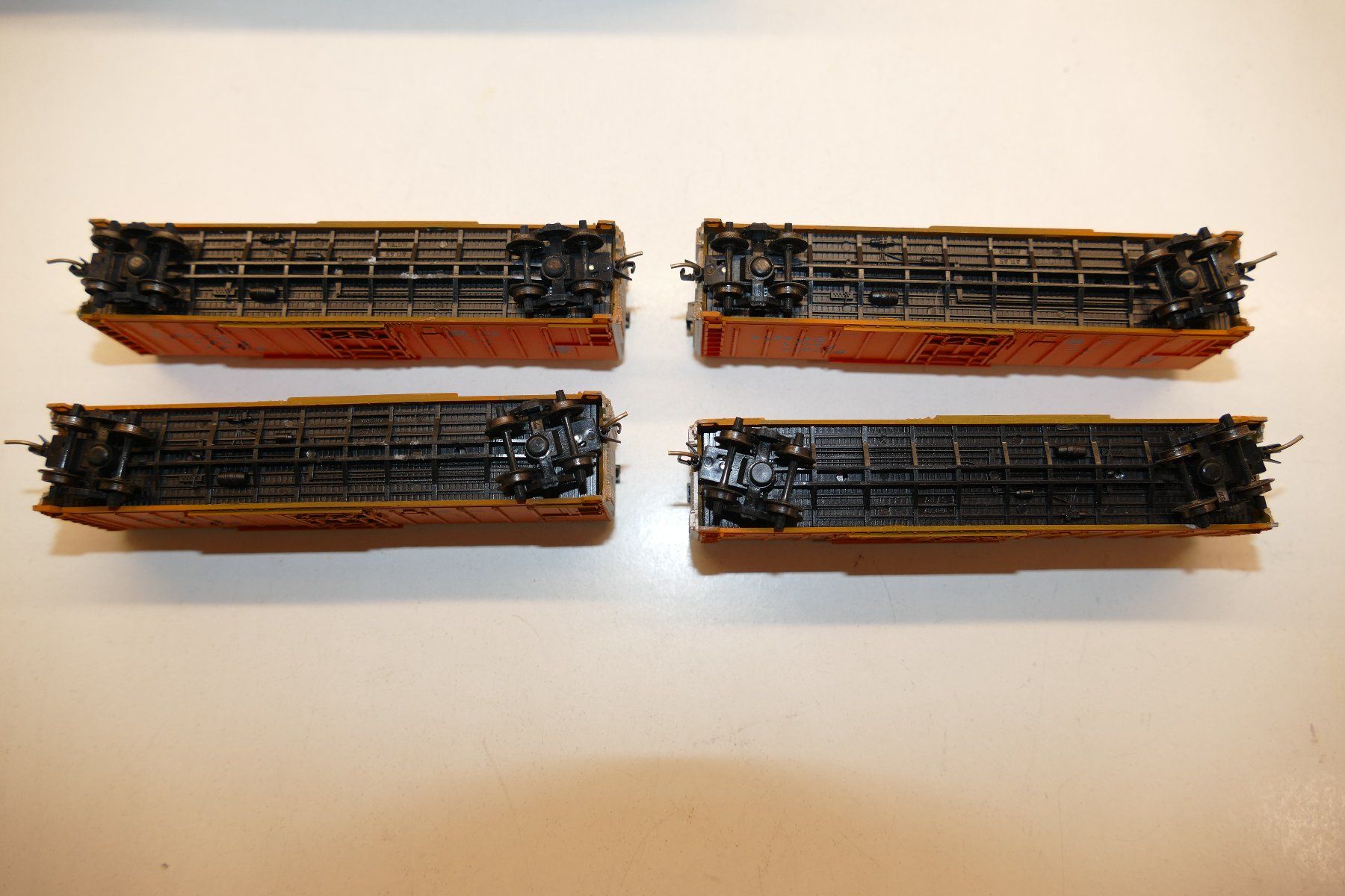 Modellini di ferrovie: Atlas N: 4xUS Box Car UP Pacific Fruit Express – Nuovo (secondo la descrizione) da Niederhasli venduto da rail-duerst 3