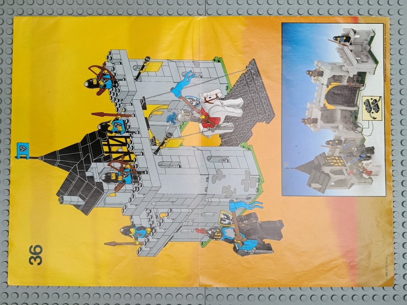 Lego Kit di costruzioni: LEGO Castle Anleitung / Instructions - 6074 – Usato da Muhen venduto da Legoholic 4