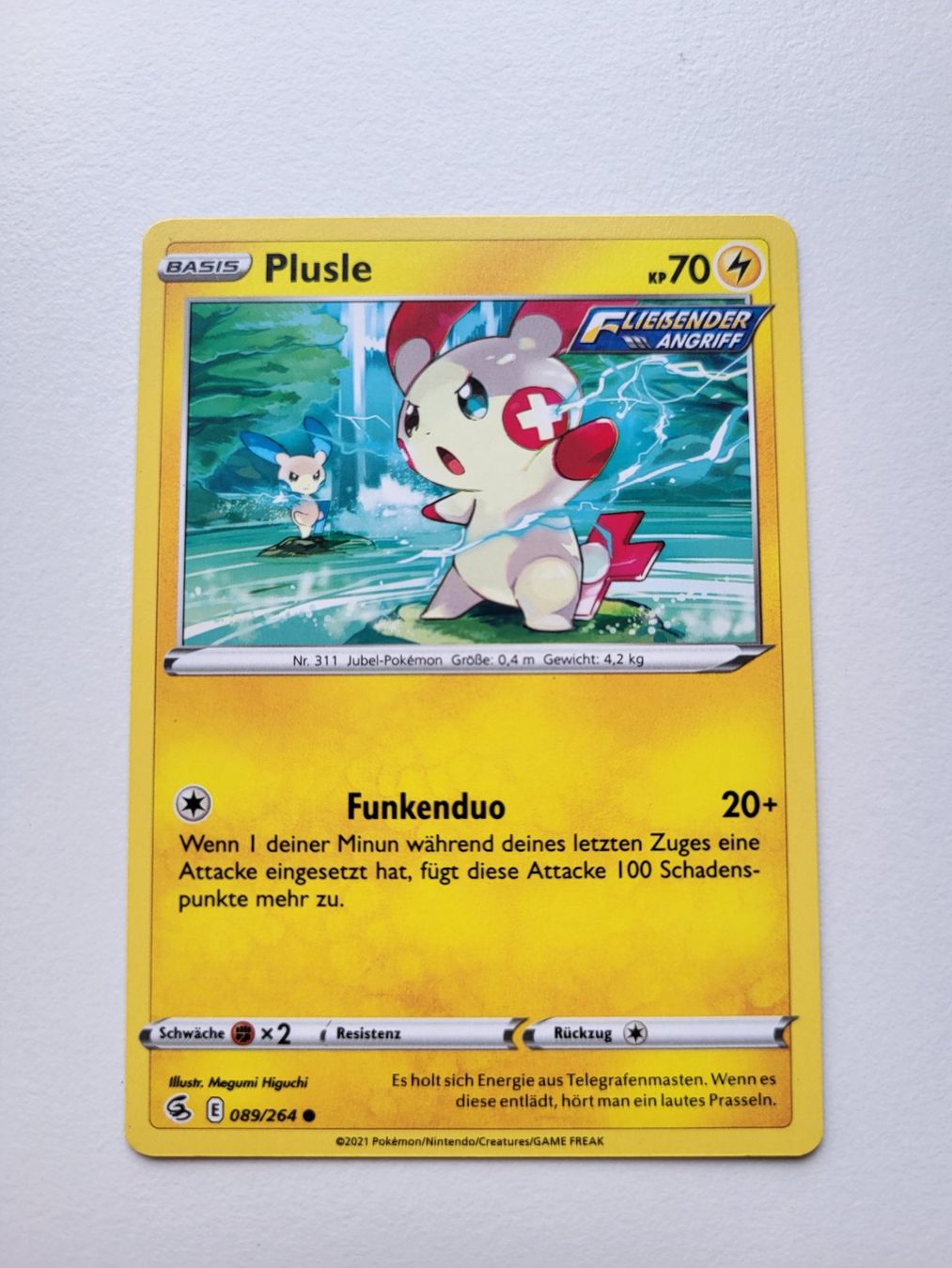 Pokémon Cartes à collectionner: Plusle (Fusion Strike 089/264) & Minun – D'occasion à Erlenbach ZH par ram_mjn5