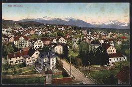 Rüti /Zch., Ortsansicht aus der Vogelsc