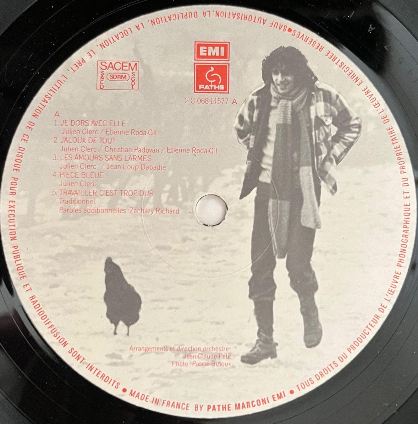 Dischi in vinile: JULIEN CLERC - JALOUX - 33 Tours – Usato da Bussigny venduto da vinyl-pas-cher 2