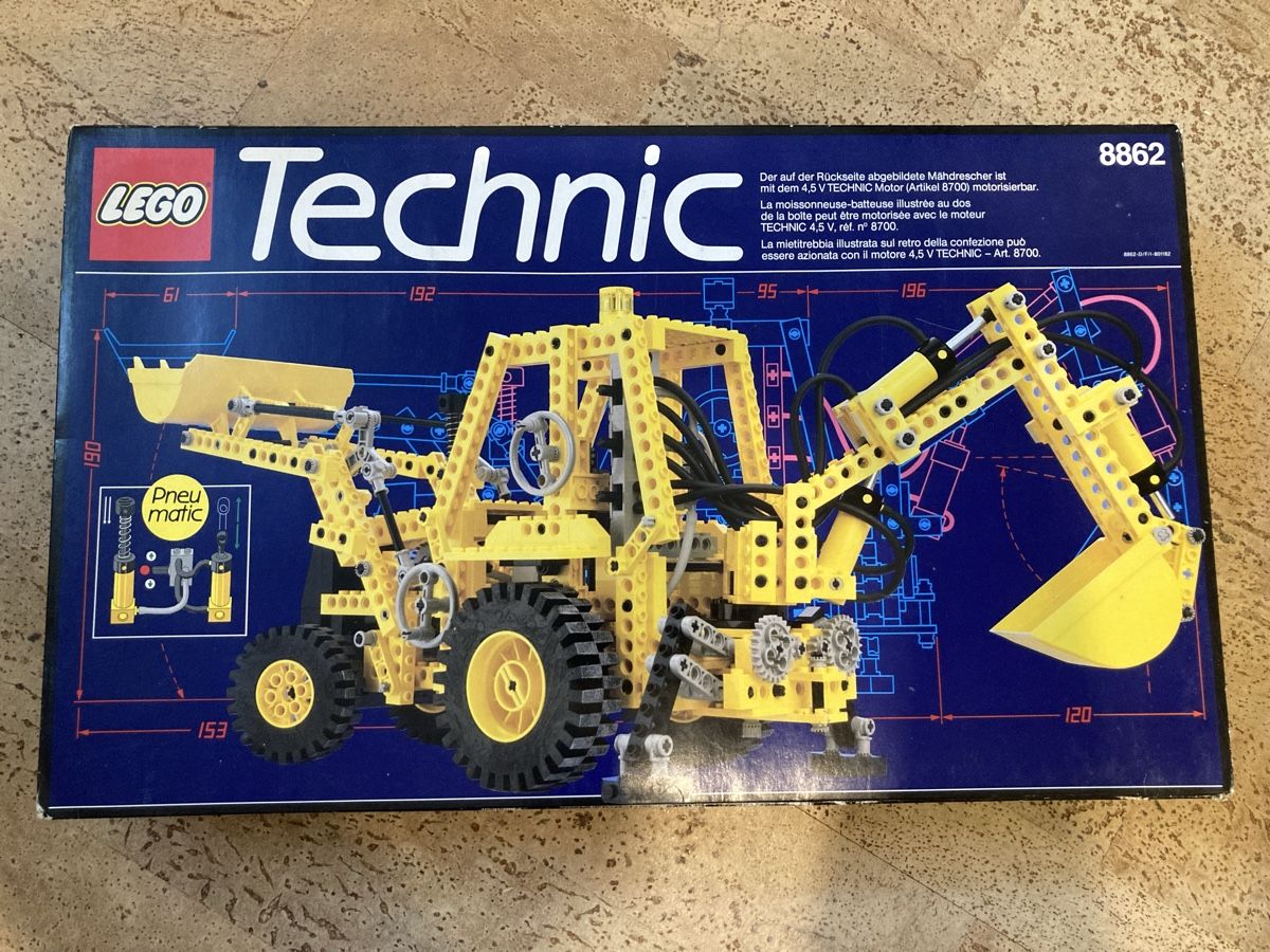 Lego Spielzeuge: Lego 8862 Pneumatic Bagger – Gebraucht aus Tann von jdeez