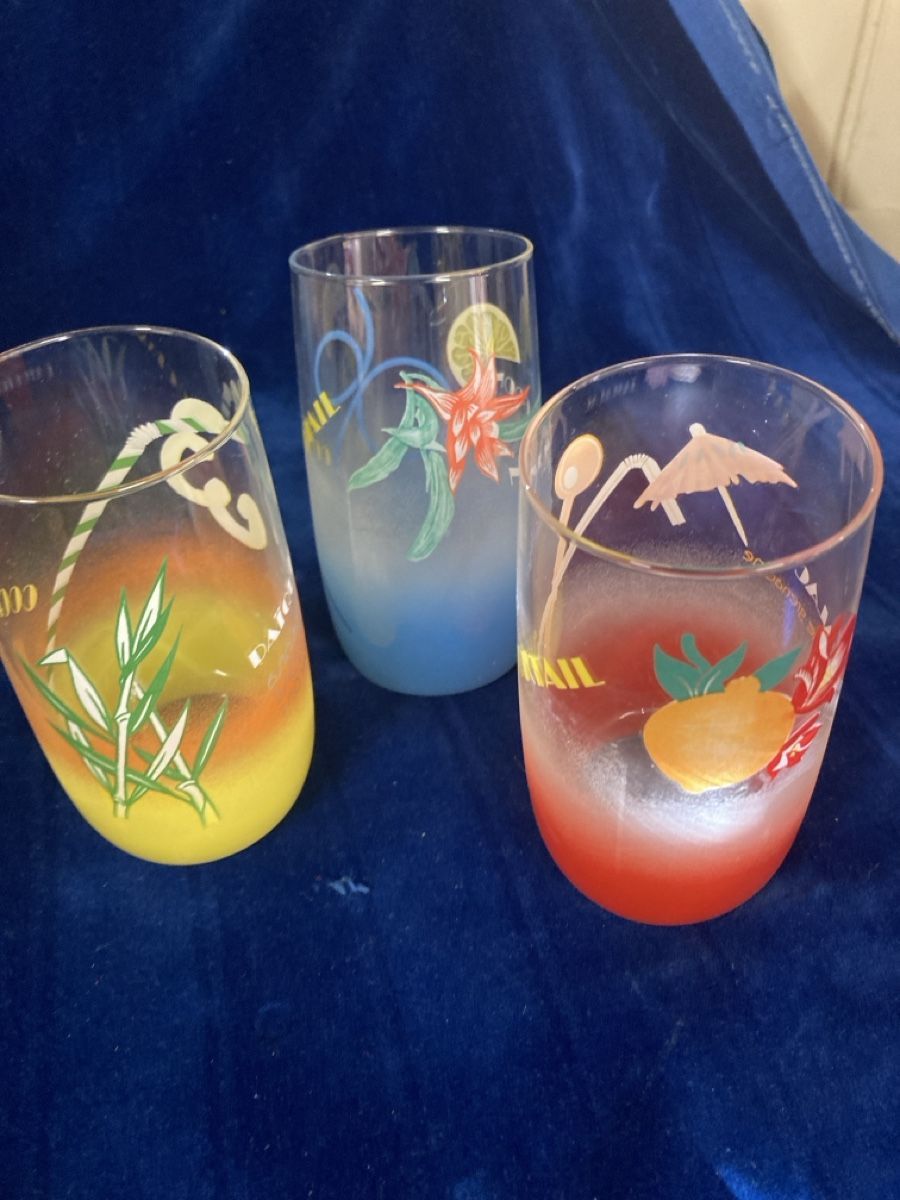 Gläser: Vintage-Cocktail-Gläser – Gebraucht aus Schwanden GL von bait04 2
