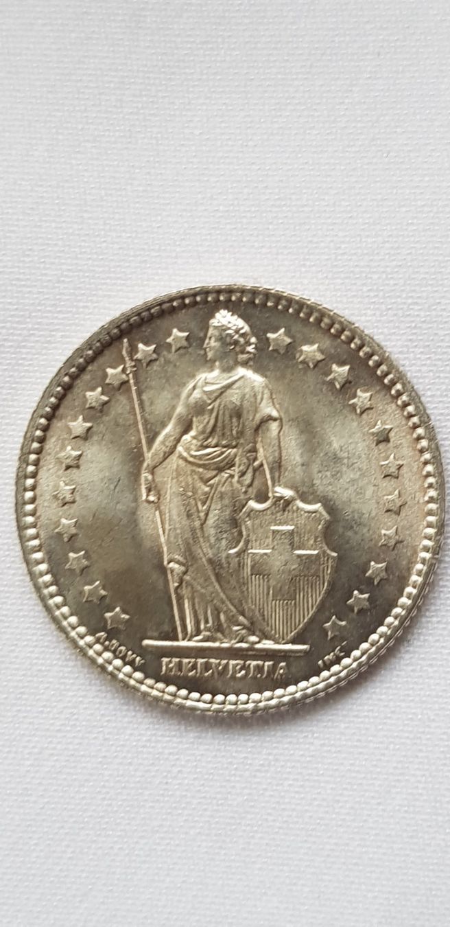 Alle Münzen: 1 Franken 1928 Schweiz – Gebraucht aus Dällikon von Toyfan 1