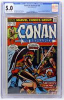 CONAN #23 CGC 🔑 KEY ISSUE 1ST APP RED SONJA MARVEL 1973