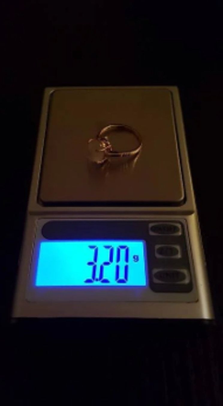 Anelli: Goldring "750" mit Regenbogenmondstein – Nuovo (secondo la descrizione) da KLOTEN venduto da Luxurious-Shop 2