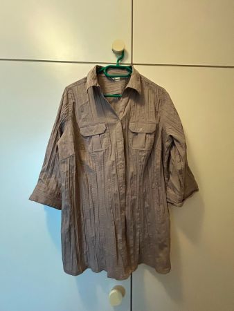 Camicetta color talpa Canda tg.48 poliestere