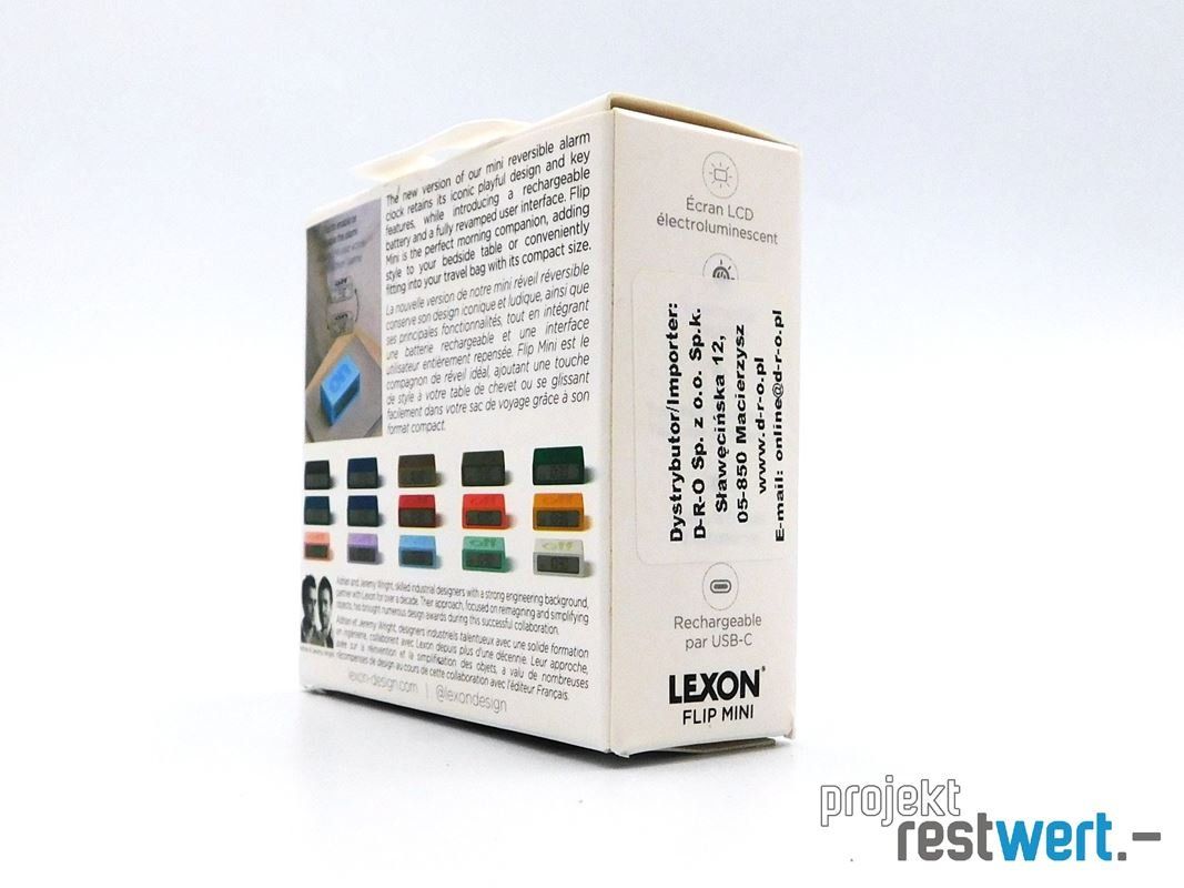 Lexon Sveglie: Mini LCD Wecker von LEXON – Nuovo (secondo la descrizione) da Bülach venduto da restwert_buelach 6