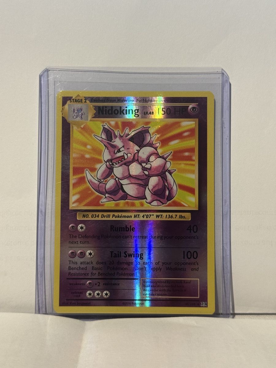 Pokémon Carte collezionabili: Pokémon - Nidoking Reverse Holo 2016 Evolutions – Usato da Reinach AG venduto da doc.vincent