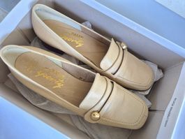 Scarpe donna BALLY SPORTY! In morbida pelle beige taglia 41