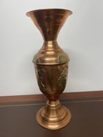 Vase en cuivre décoratif vintage 28cm