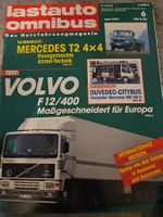 Lastauto Omnibus 6/91 Volvo F12 Mecedes T2 4x4 VBZ Zürich xb