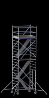 Rollgerüst m. Treppe bis A.Höhe 8.30 NEUWERTIG*