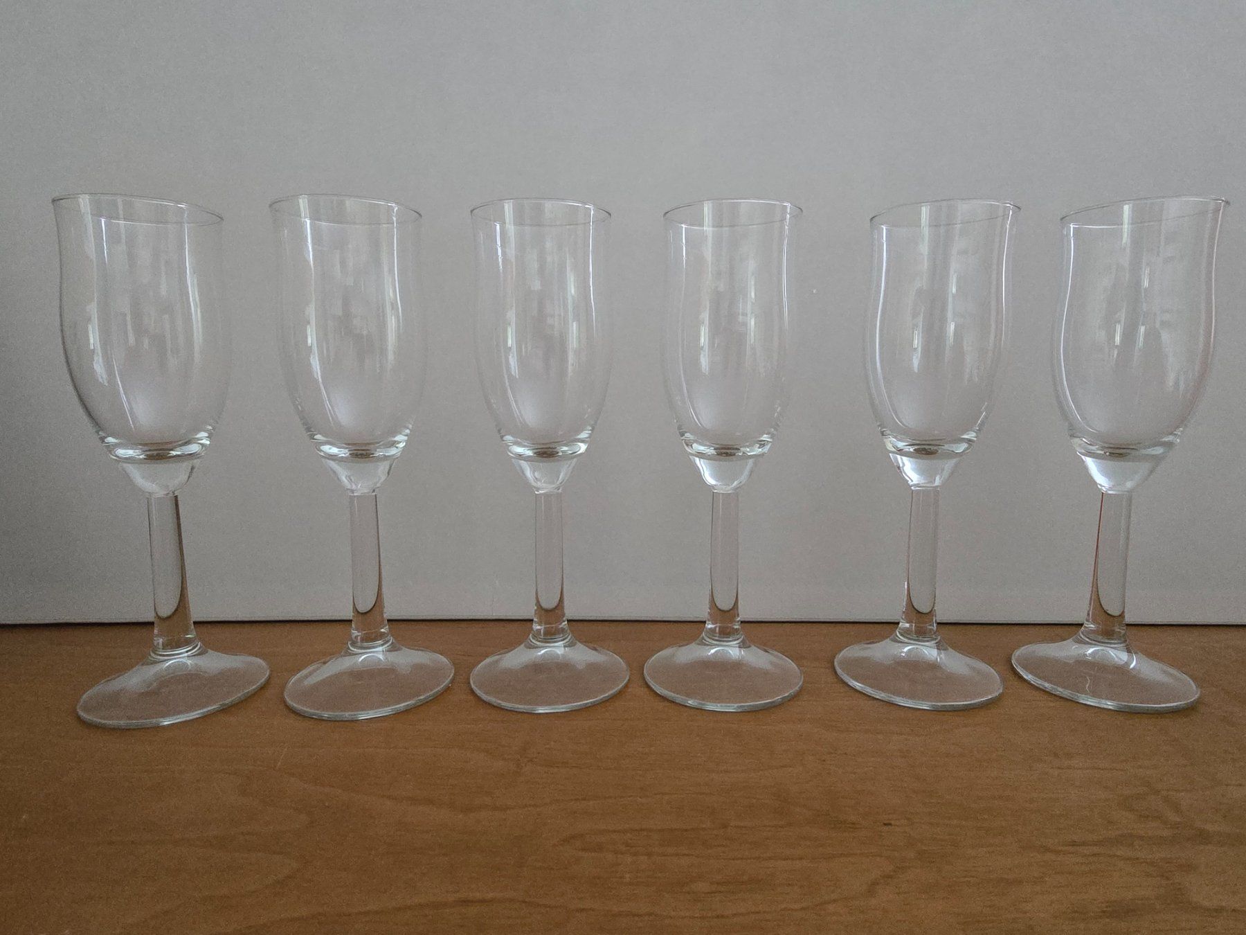 Bicchieri: 6er Set Sektgläser / Champagnergläser – Nuovo (secondo la descrizione) da Rorschacherberg venduto da Scharfeegge 1
