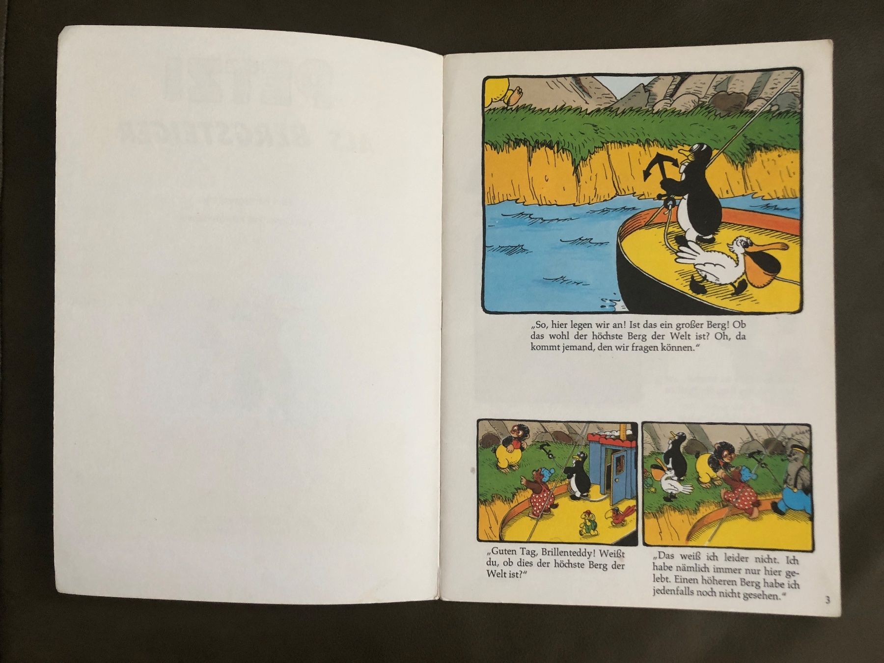 Libri: Buch Petzi als Bergsteiger – Usato da Nunningen venduto da anclaudia 2