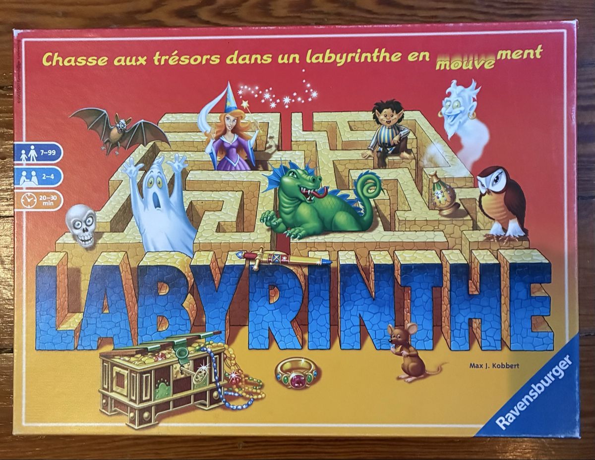 Ravensburger Spiele: Labyrinthe - jeu vintage en français – Gebraucht aus Genève von Laniblue