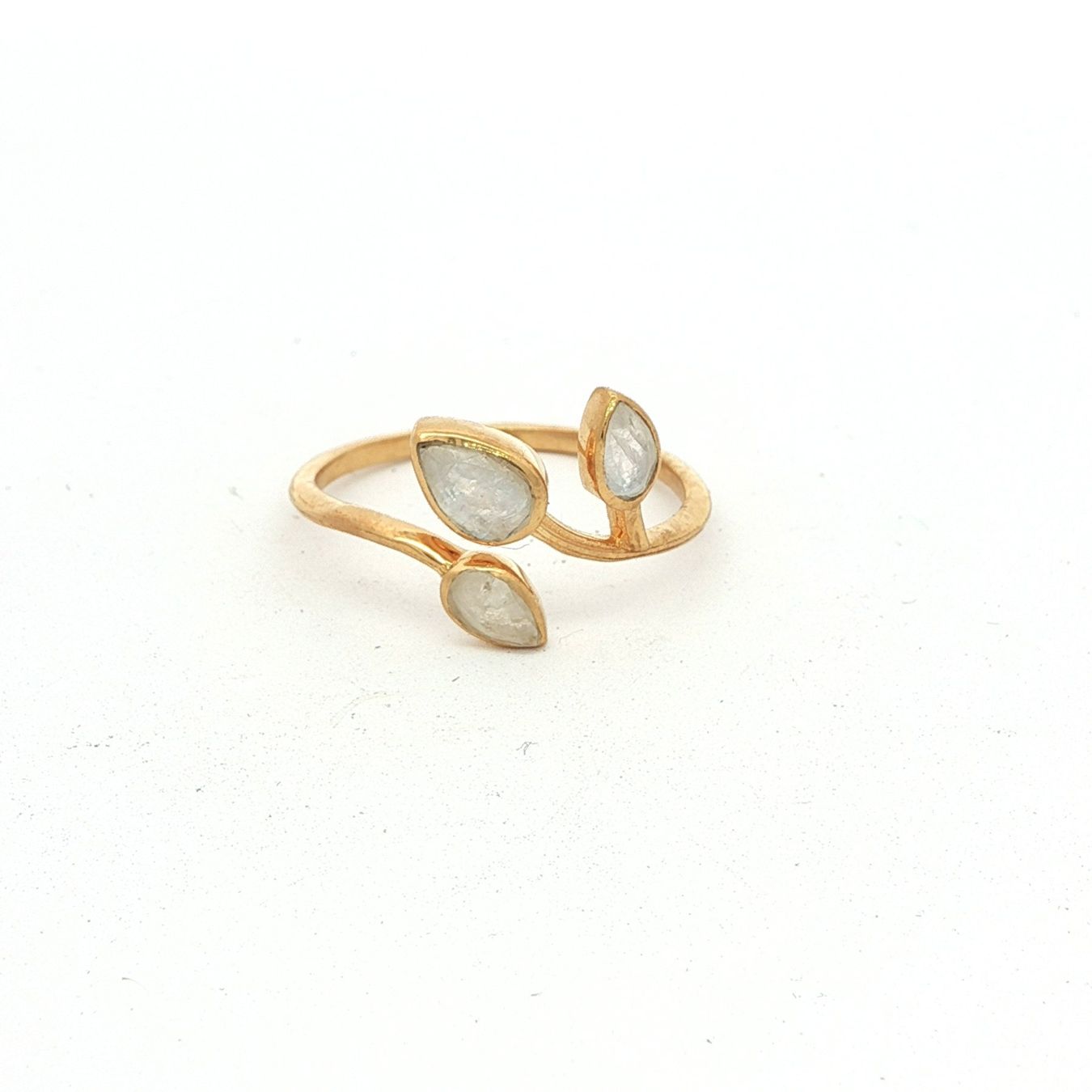 Olga Ribler Anelli: Unikate Silber Ring 925 mit Mondstein Grösse 58 – Nuovo (secondo la descrizione) da Luzern venduto da Schmuckoutlet 1