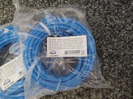 9x 5m RJ45 Lan Kabel (Neu)