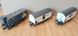 Märklin H0 4678/48754/48926 - 3 wagons marchandises"Wie neu"