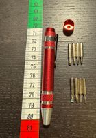 Aluminium Schraubenzieher Set, rot, red, screwdriver
