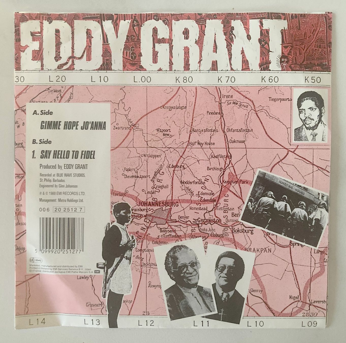 Dischi in vinile: EDDY GRANT - GIMME HOPE JO'ANNA – Usato da Bottens venduto da hotter-than-hell 1