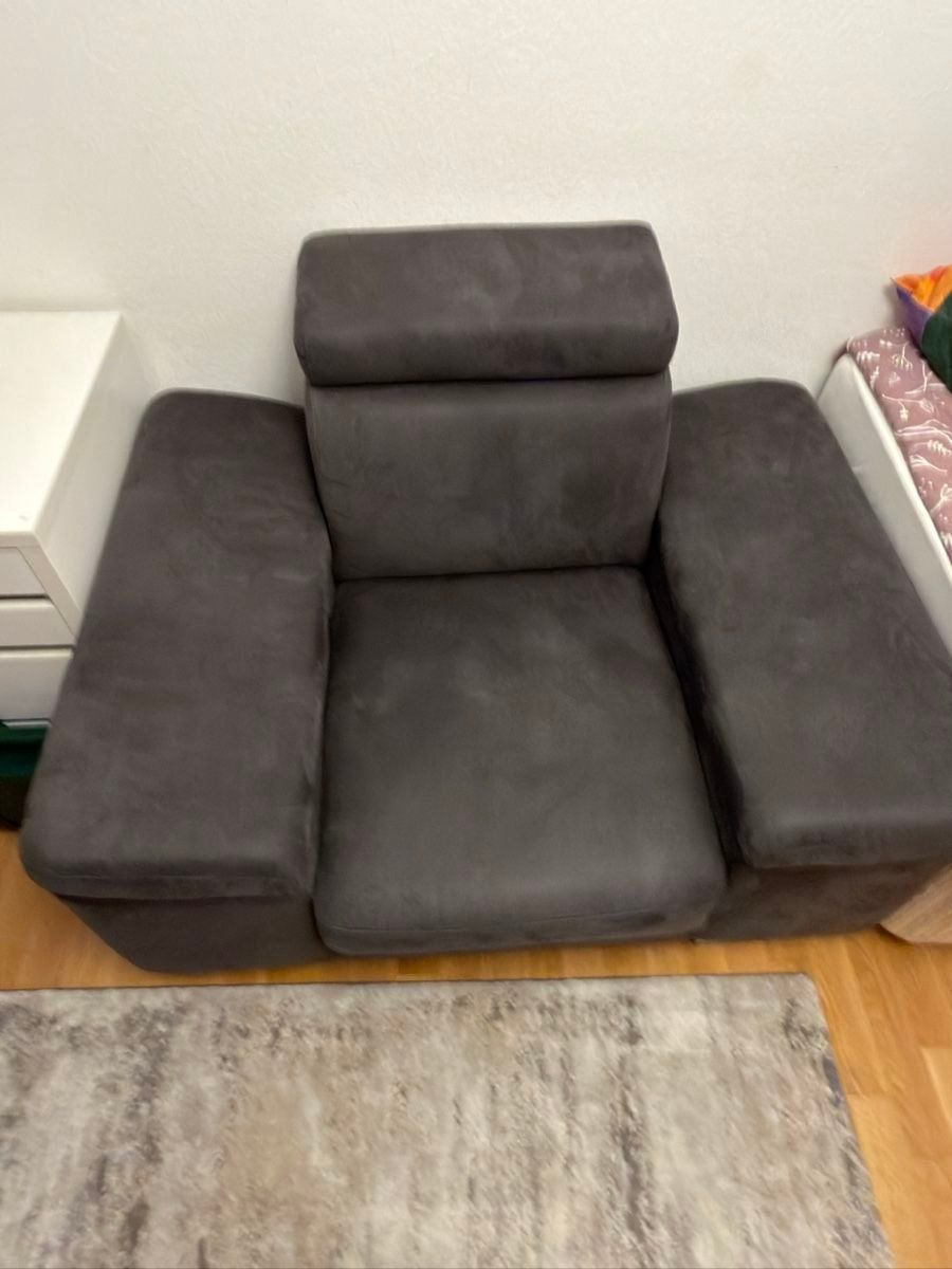 Sessel: Alcantara Relaxsessel sehr bequem – Gebraucht aus Meilen von inanilus93 3