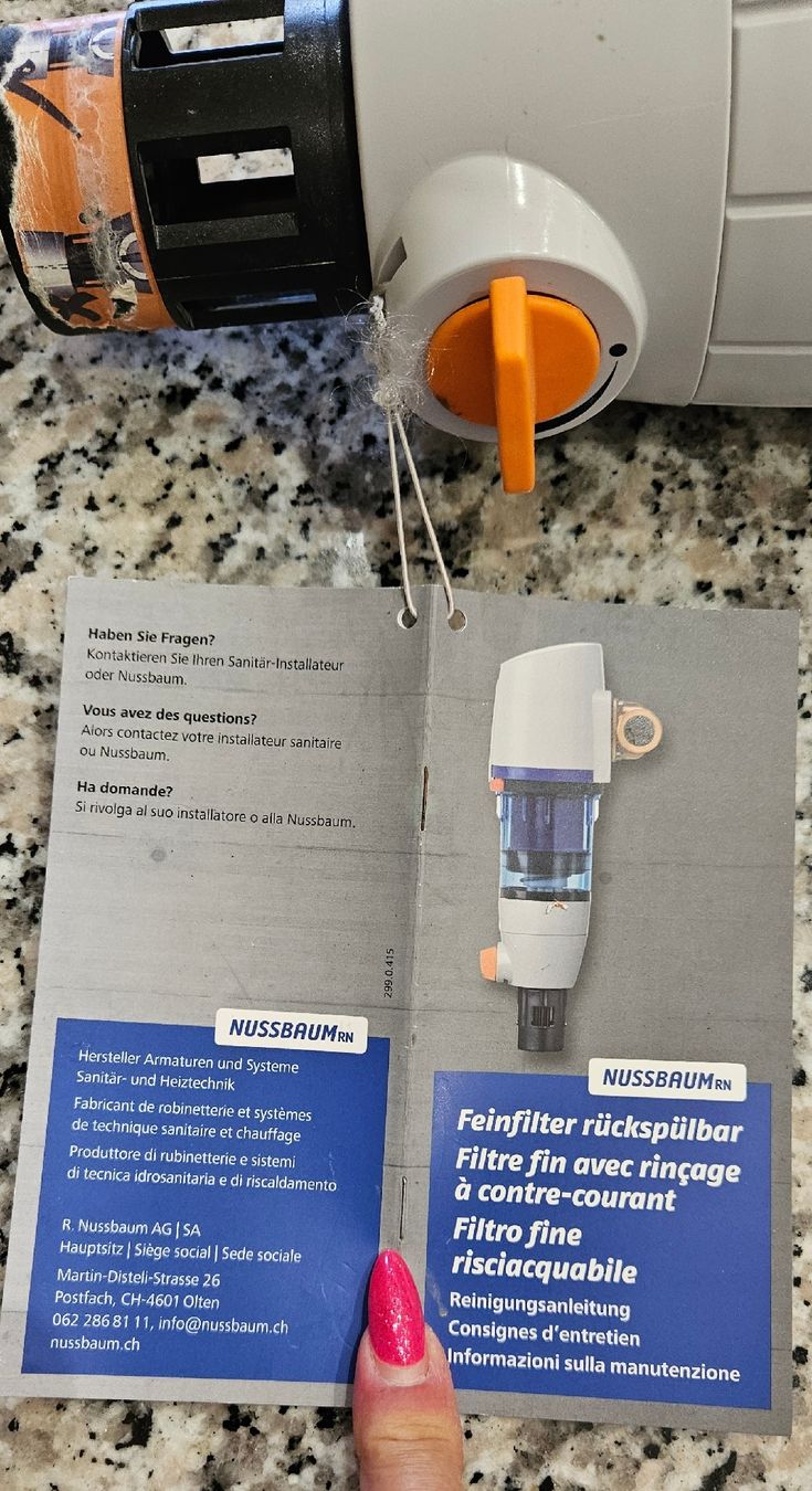 Sanitär: Nussbaum Feinfilter – Gebraucht aus Aesch BL von Ipnf 9