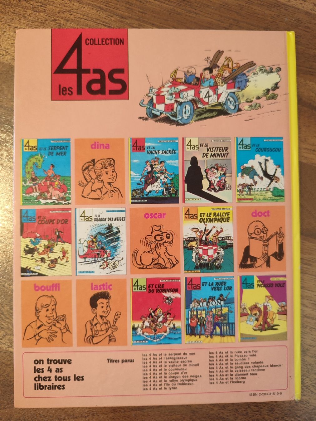 Fumetti: Les 4 as et L'iceberg T19 EO BE  – Usato da Bougy-Villars venduto da Vogue 3