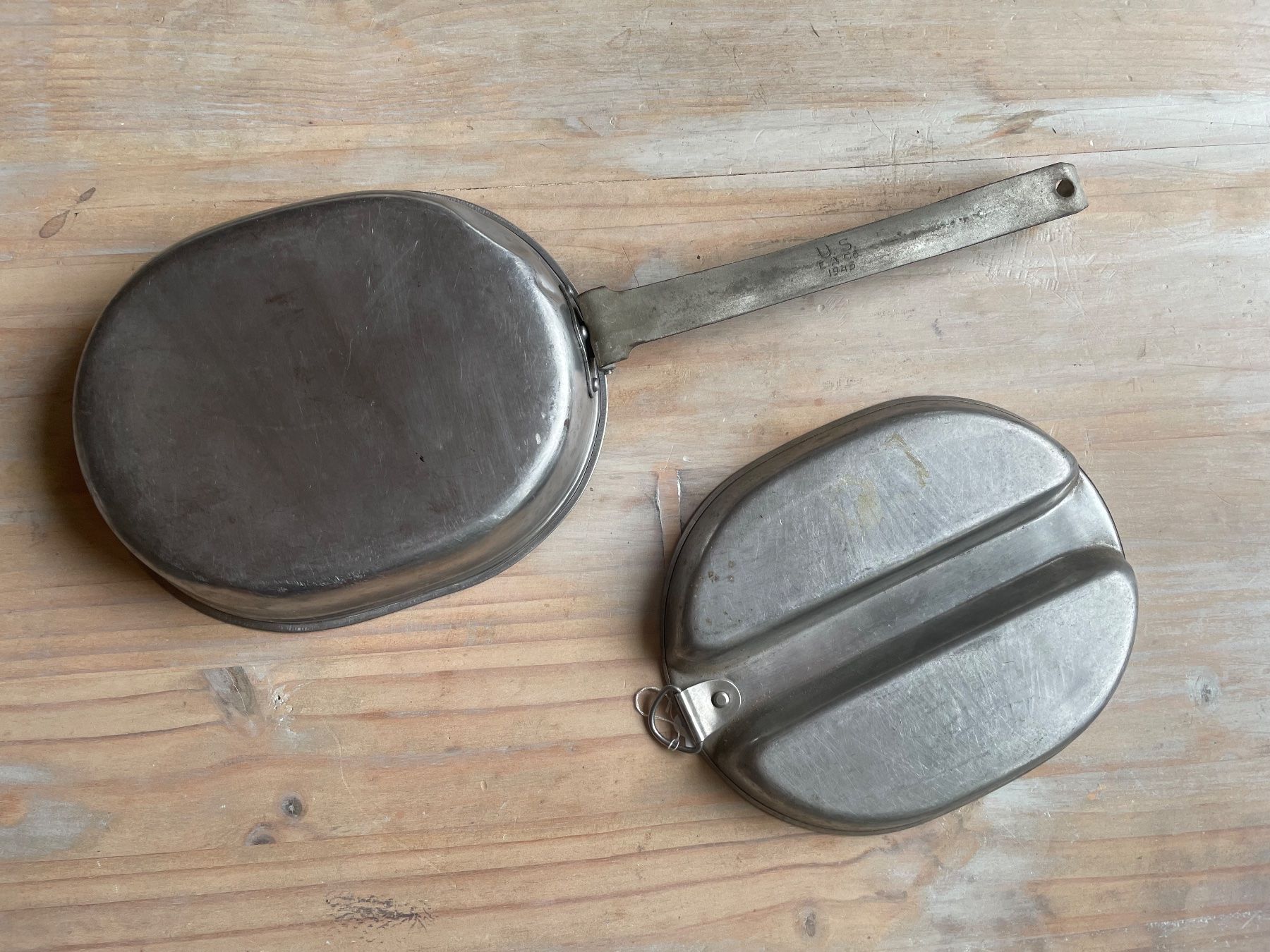US Army Uniformes: Original WW2 us Army Meat Can – D'occasion à Oberbütschel par Woodie2005 2