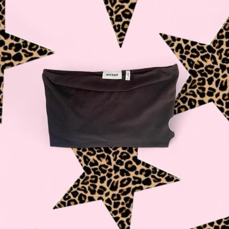WEEKDAY black tube top size S