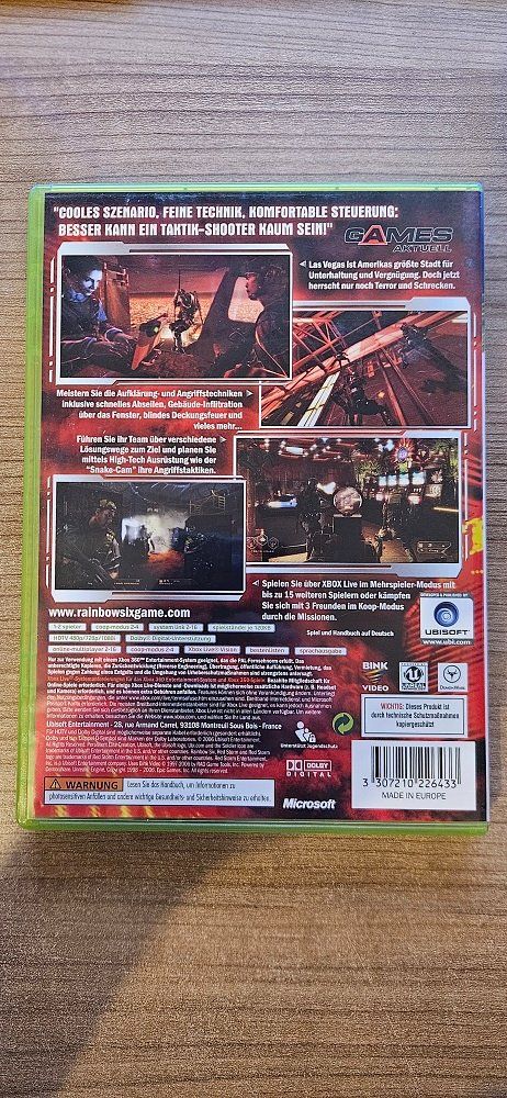 Microsoft Giochi: Rainbow Six Vegas – Usato da Winterthur venduto da Men_in_black 1