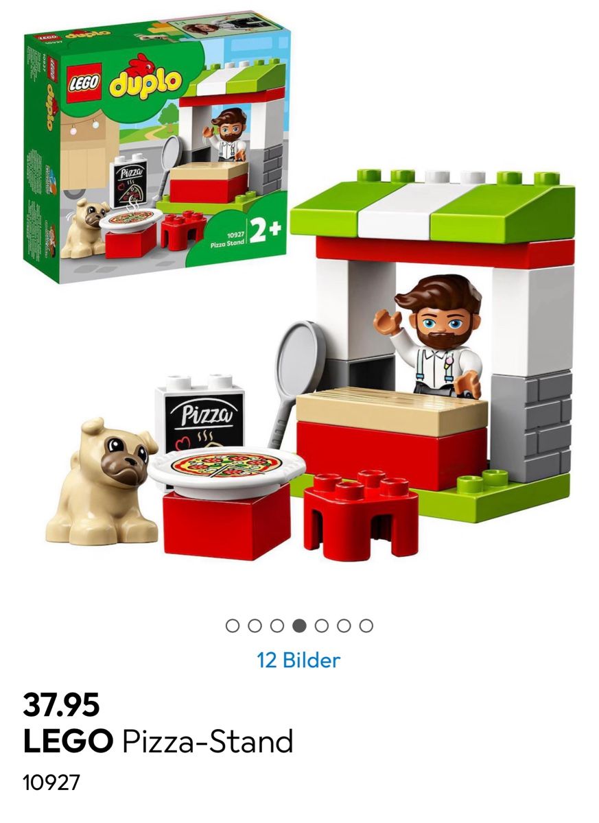 Lego Baukästen: Lego Duplo Pizza Stand 10927 – Gebraucht aus Oberwil BL von Gutundsuperklein16 2