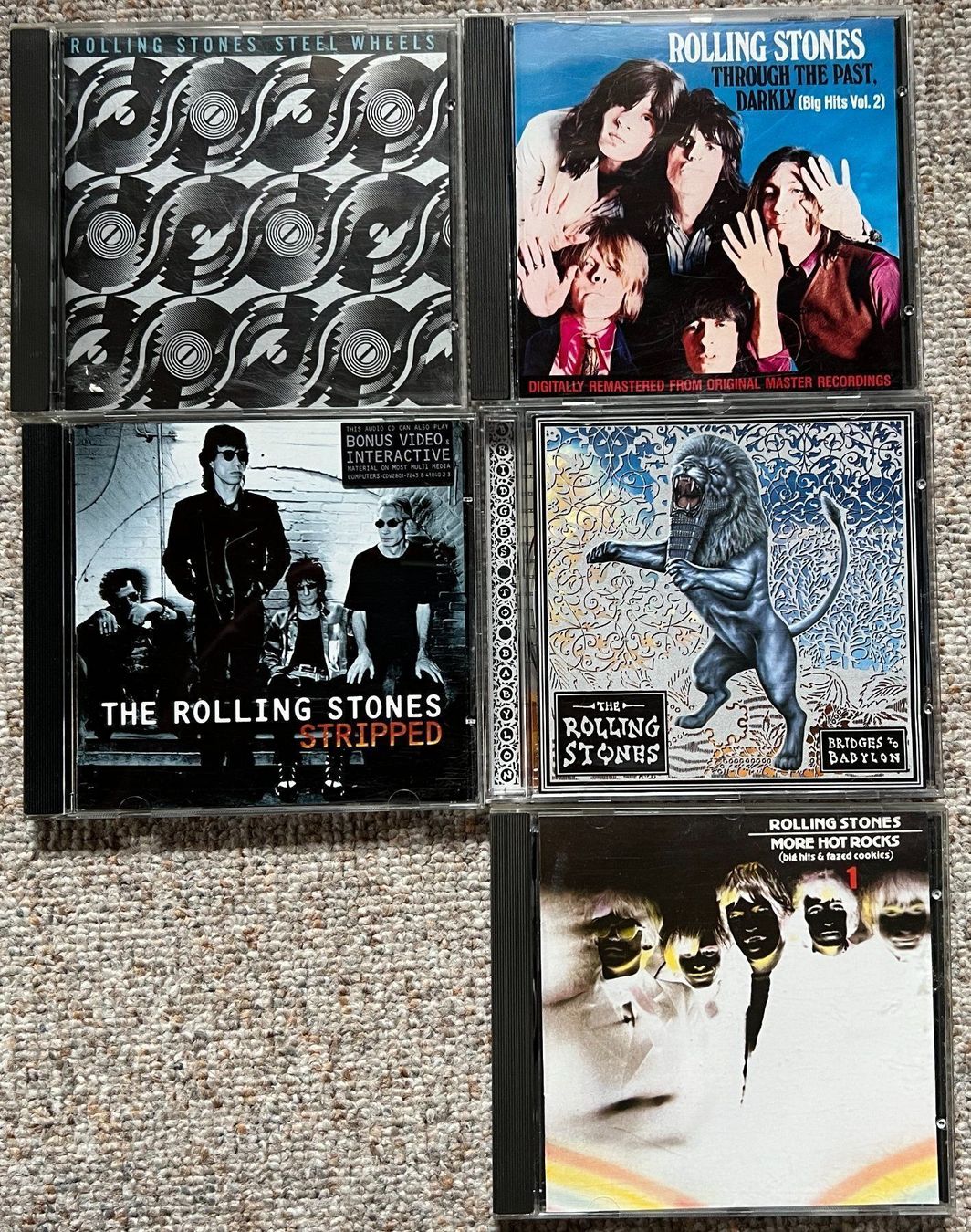CD: ROLLING STONES SAMMLUNG .... + 1 x JAGGER 10 CDs TOP ZUSTAND – Usato da Unterseen venduto da bongmarley 2