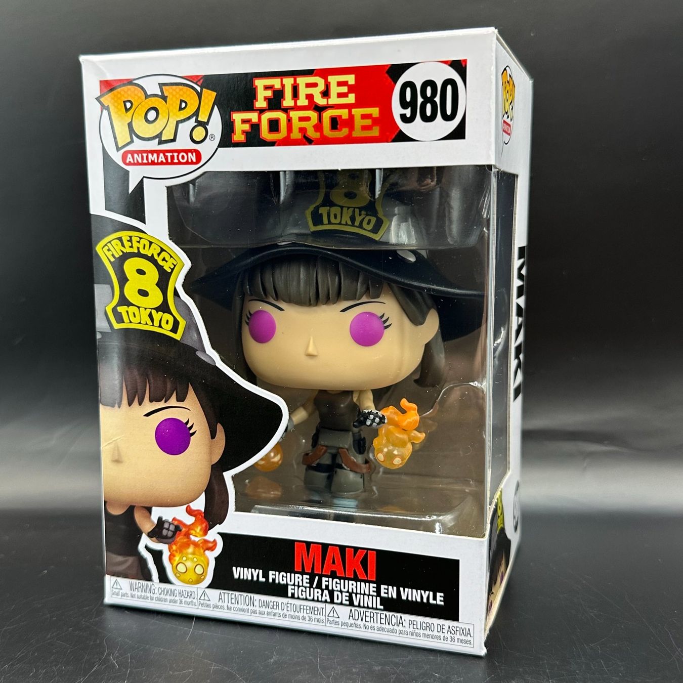 Funko Statuette: Funko Pop! Fire Force Maki 980 – Usato da Düdingen venduto da Nerdworld