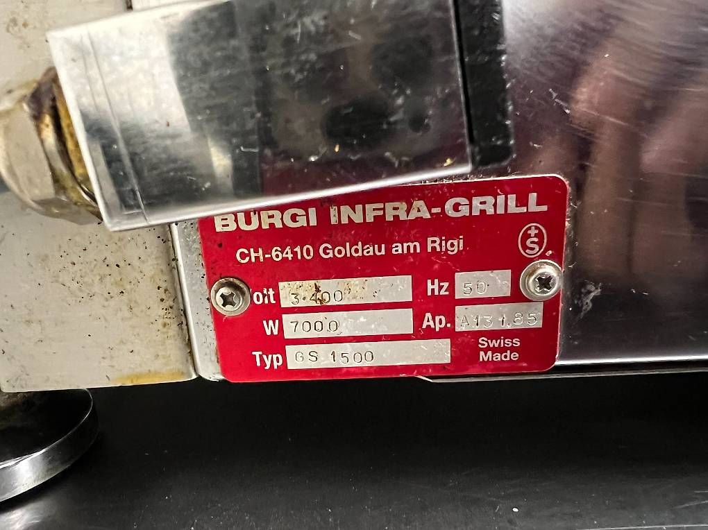 Griglie: Bürgi-Grill GS1500 – Usato da Unteriberg venduto da Paradies777 1